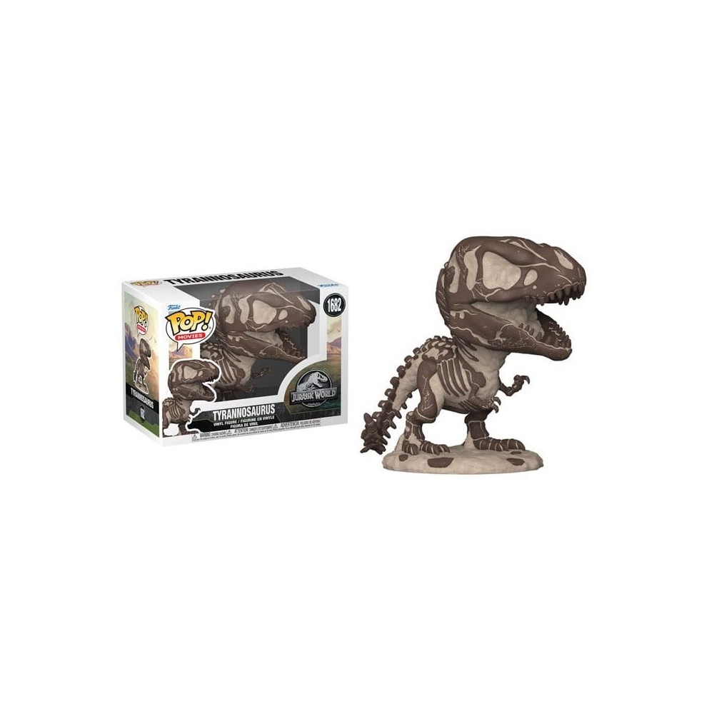 JURASSIC PARK FOSSIL FUNKO POP! TYRANNOSAURUS BOBBLE HEAD FUNKO
