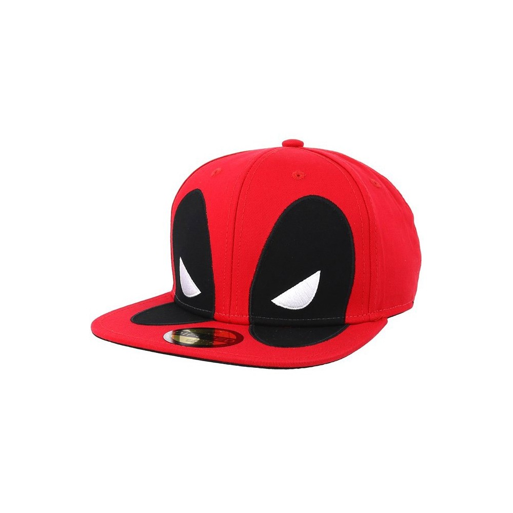 DIFUZED MARVEL DEADPOOL BIG FACE SNAPBACK BASEBALL CAP