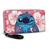 LILO AND STITCH MAUI PINK PORTAFOGLIO ZIP DONNA KARACTERMANIA