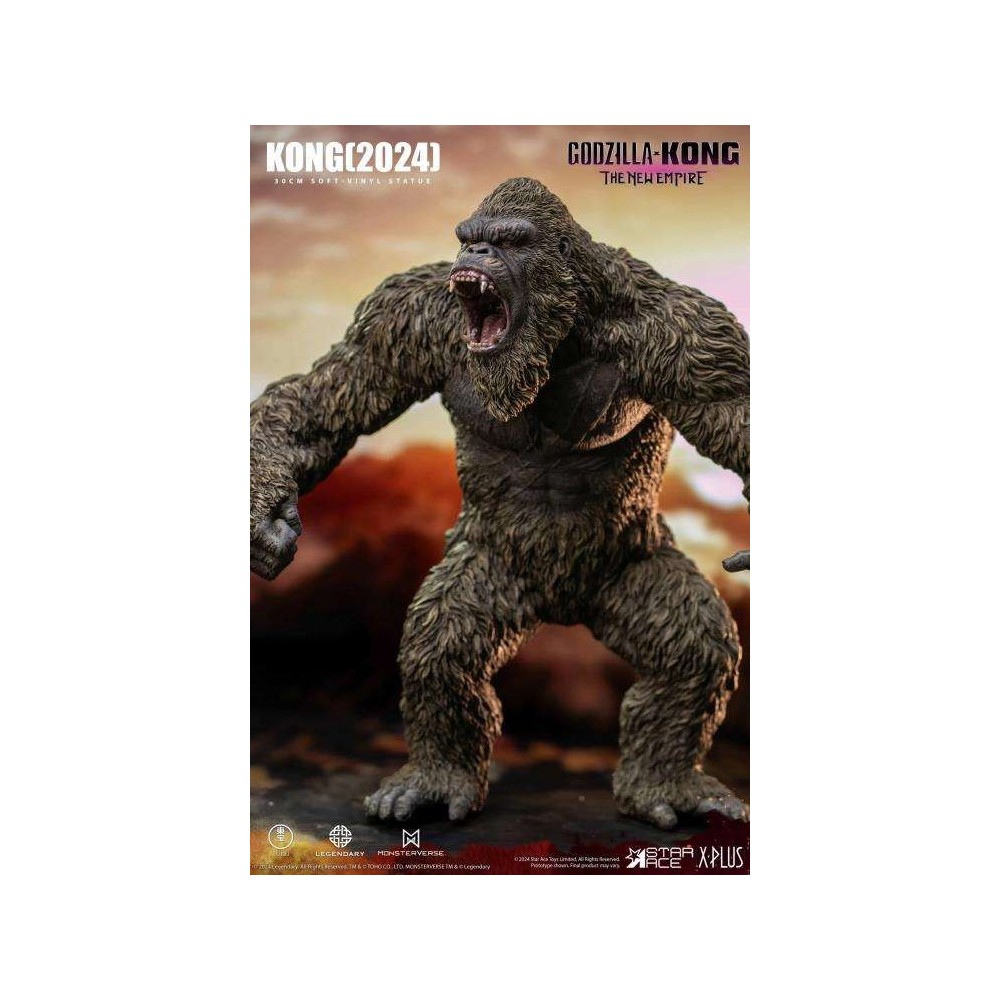 GODZILLA X KONG THE NEW EMPIRE KONG SOFT VINYL STATUA FIGURE STAR ACE
