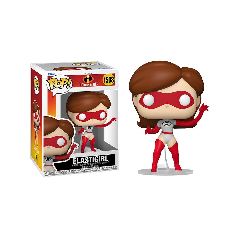 FUNKO POP! THE INCREDIBLES 20TH ANN. ELASTIGIRL BOBBLE HEAD KNOCKER FIGURE FUNKO