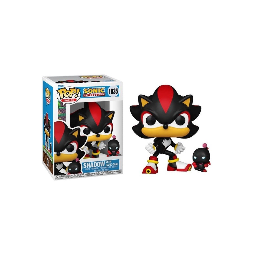 FUNKO FUNKO POP! GAMES SONIC THE HEDGEHOG SHADOW WITH DARK CHAO BOBBLE HEAD