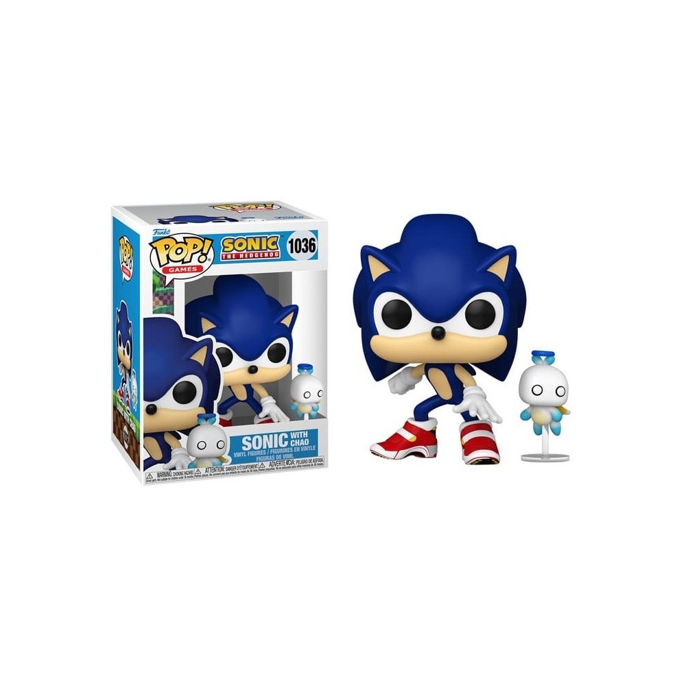 FUNKO FUNKO POP! GAMES SONIC THE HEDGEHOG SONIC WITH CHAO BOBBLE HEAD