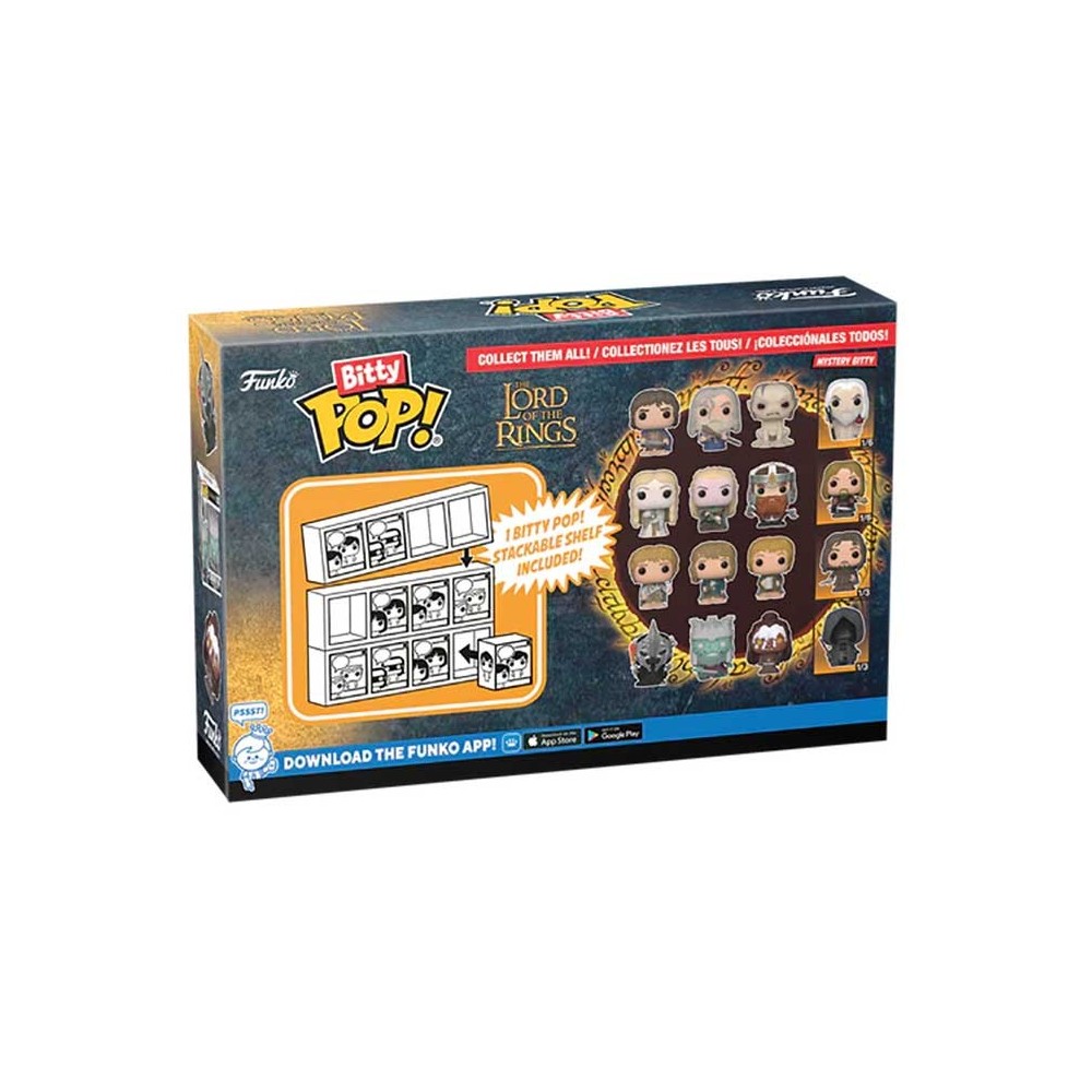 FUNKO BITTY POP! THE LORD OF THE RINGS 4 PACK FRODO VINYL MINI FIGURE FUNKO