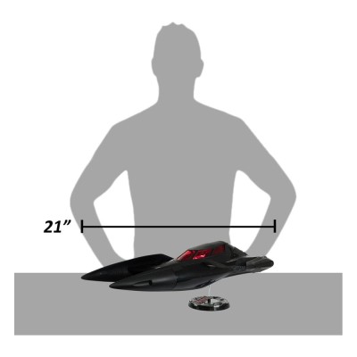 DC MULTIVERSE VEHICLE BATMAN BEYOND BATMOBILE ACTION FIGURE MC FARLANE