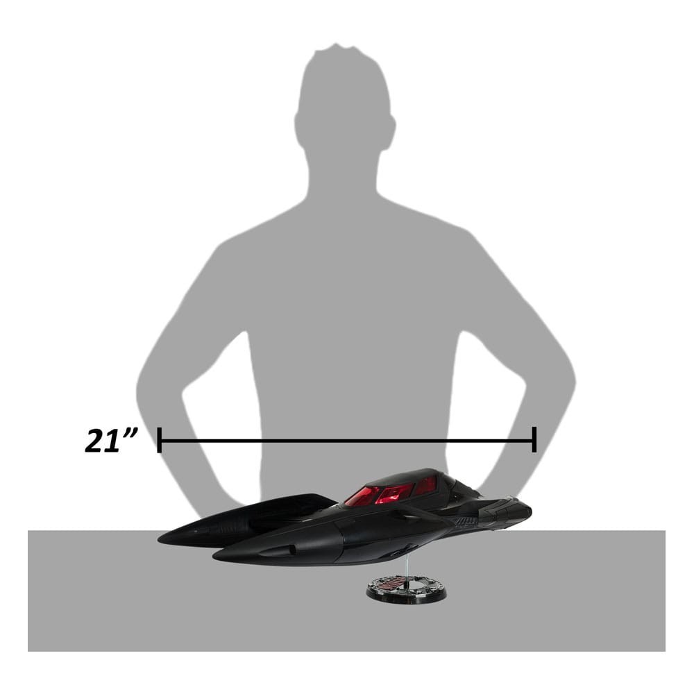 MC FARLANE DC MULTIVERSE VEHICLE BATMAN BEYOND BATMOBILE REPLICA 53CM ACTION FIGURE