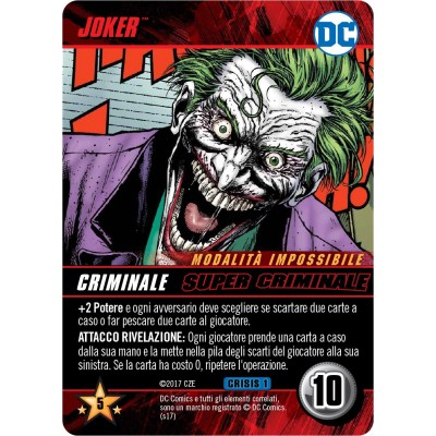 DC COMICS DECK-BUILDING GAME - CRISIS SET ESPANSIONE 1 ITALIANO