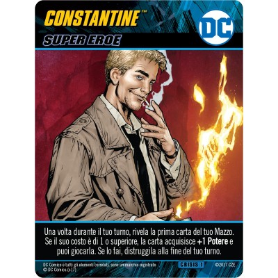 DC COMICS DECK-BUILDING GAME - CRISIS SET ESPANSIONE 1 ITALIANO