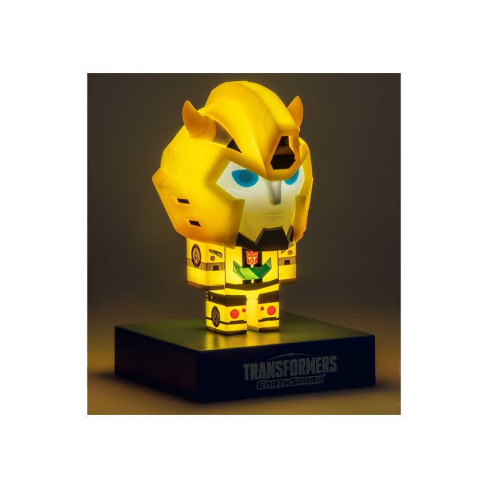TRANSFORMERS EARTHSPARK BUMBLEBEE 3D ICONS LIGHT LAMPADA FIGURE PALADONE PRODUCTS