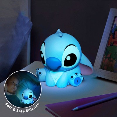 PALADONE PRODUCTS DISNEY STITCH SQUISHYGLO SILICONE LIGHT 15CM