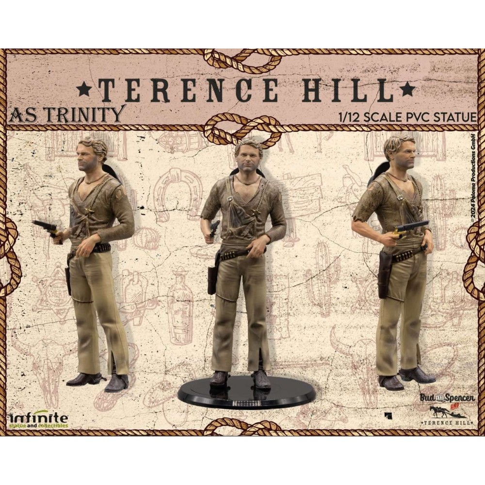 INFINITE STATUE TERENCE HILL AS TRINITY 1/12 SCALE STATUE PVC FIGURE