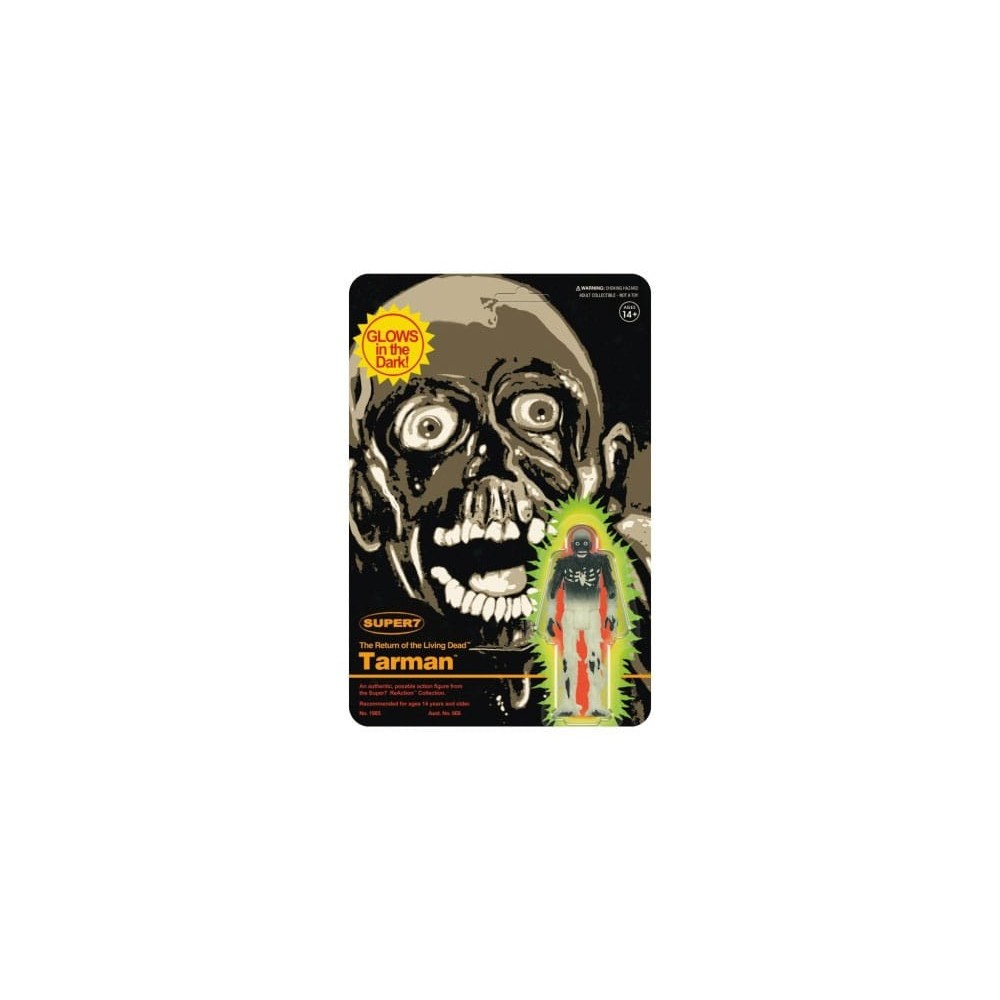 THE RETURN OF THE LIVING DEAD TARMAN REACTION ACTION FIGURE SUPER7