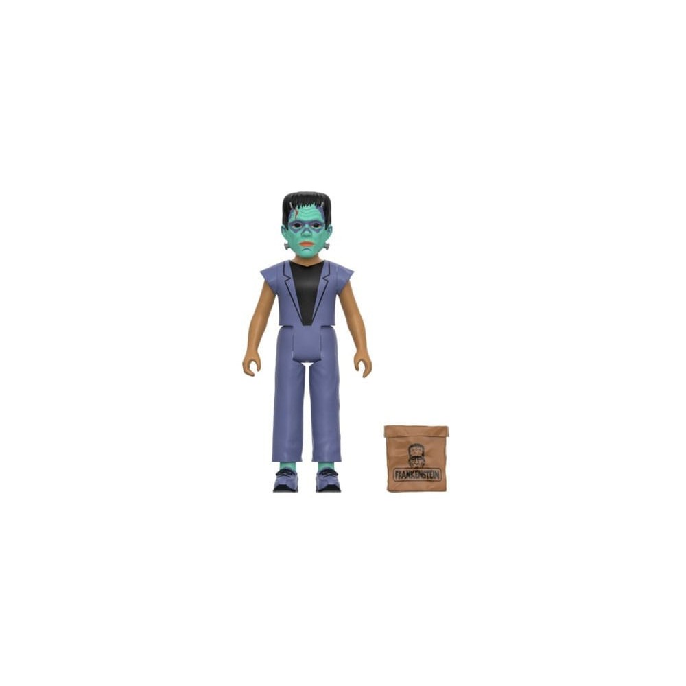 SUPER7 HALLOWEEN KIDS FRANKENSTEIN REACTION ACTION FIGURE