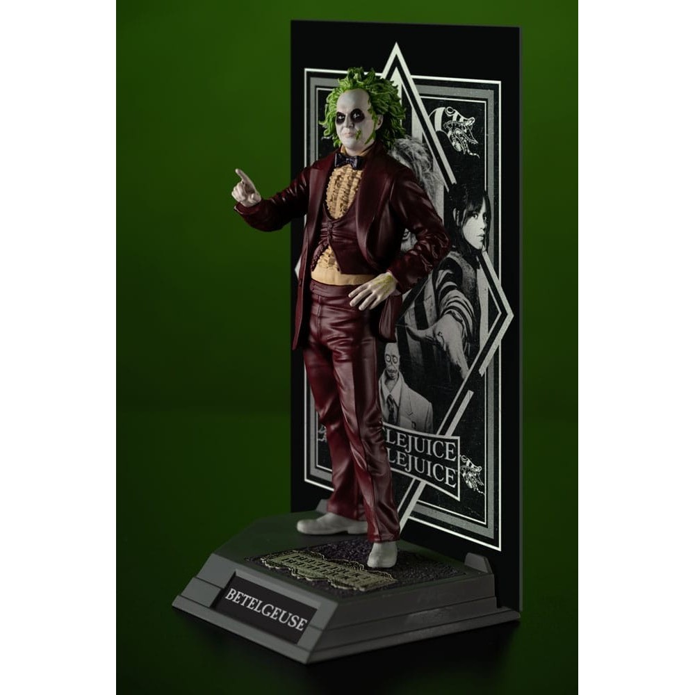 MC FARLANE BEETLEJUICE 2 MOVIE MANIACS BEETLEJUICE ACTION FIGURE