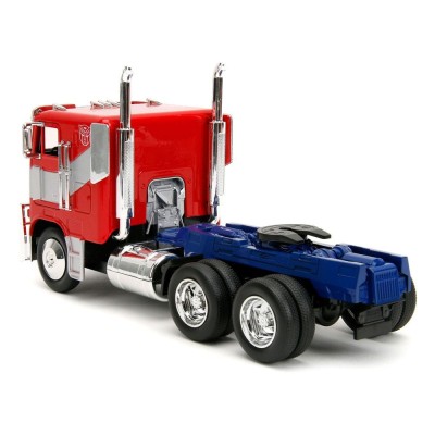 TRANSFORMERS RISE OF THE BEASTS OPTIMUS PRIME DIE CAST 1/24 MODEL CAR JADA TOYS