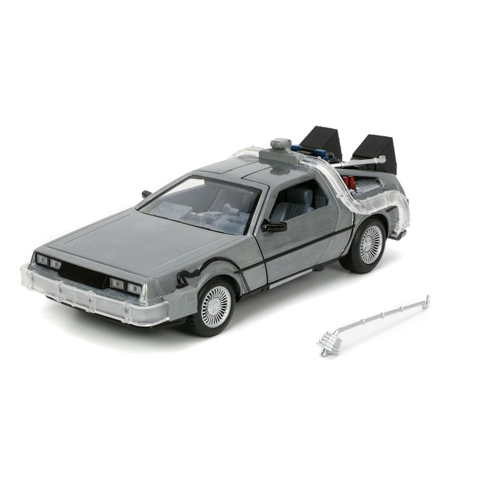 BACK TO THE FUTURE DELOREAN DIE CAST 1/24 MODEL JADA TOYS