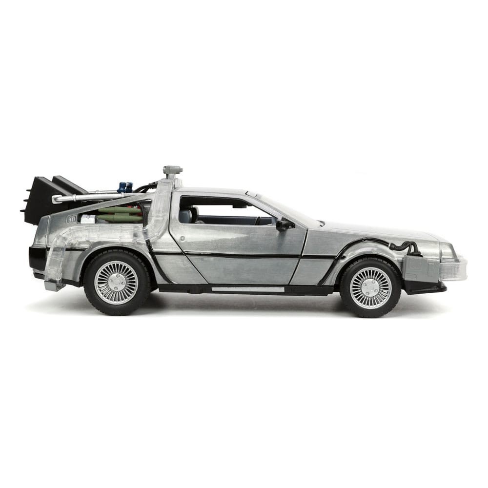 BACK TO THE FUTURE DELOREAN DIE CAST 1/24 MODEL JADA TOYS