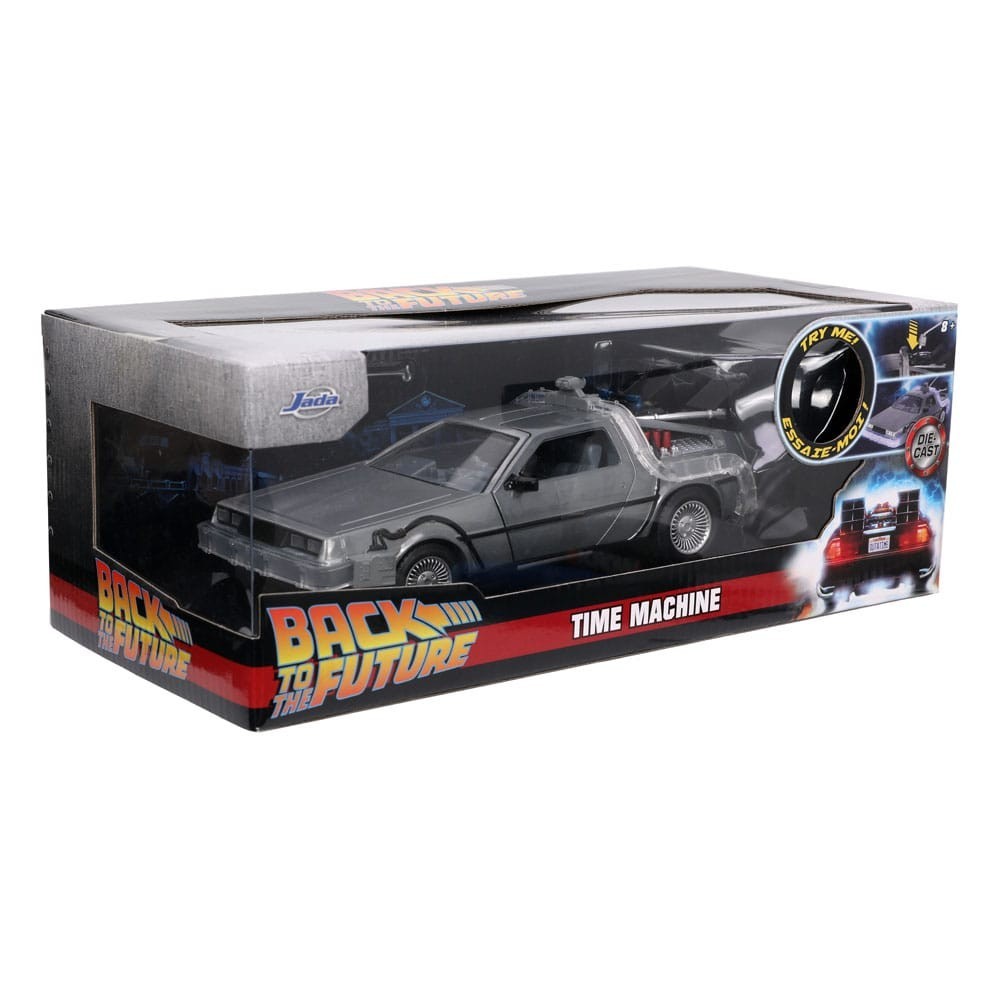 BACK TO THE FUTURE DELOREAN DIE CAST 1/24 MODEL JADA TOYS