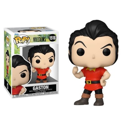 FUNKO POP! DISNEY VILLAINS GASTON BOBBLE HEAD FIGURE FUNKO