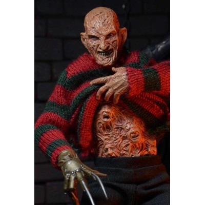 NIGHTMARE ON ELM STREET 3 DREAM WARRIOR FREDDY KRUEGER CLOTHED ACTION FIGURE NECA