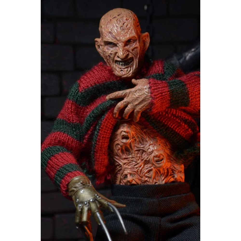 NECA NIGHTMARE DREAM WARRIOR FREDDY KRUEGER CLOTHED ACTION FIGURE