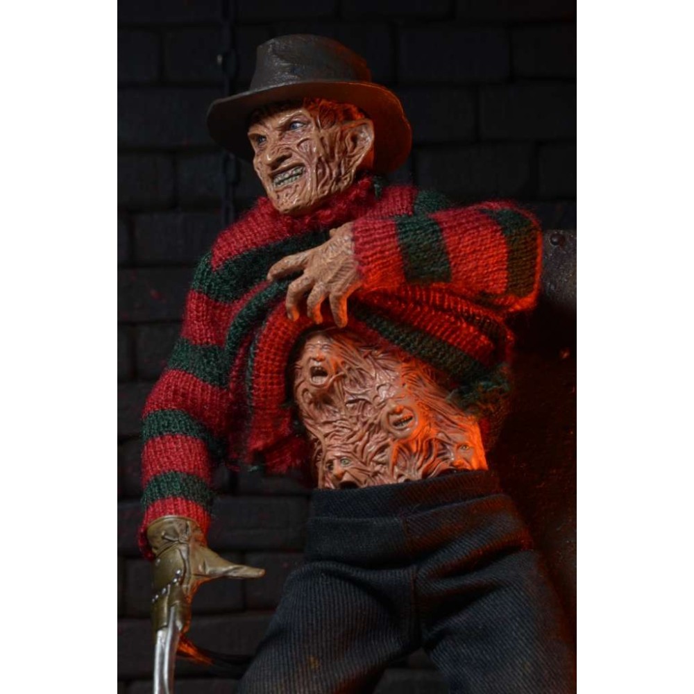 NECA NIGHTMARE DREAM WARRIOR FREDDY KRUEGER CLOTHED ACTION FIGURE