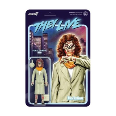 THEY LIVE FEMALE GHOUL REACTION ACTION FIGURE SUPER7