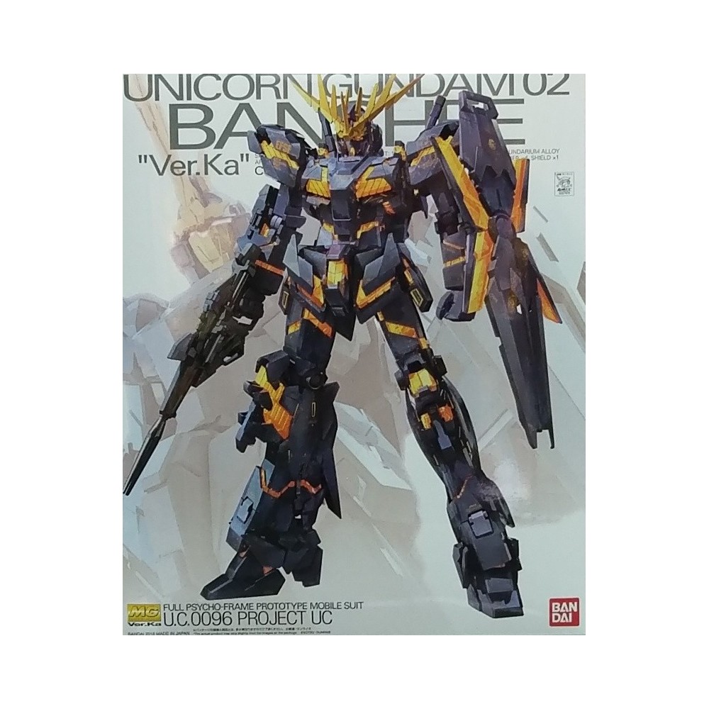 MASTER GRADE MG GUNDAM UNICORN 02 RX-0 BANSHEE VER. KA 1/100 MODEL KIT BANDAI