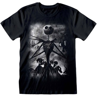 T-SHIRT THE NIGHTMARE BEFORE CHRISTMAS STORMY TAGLIA L HEROES INC