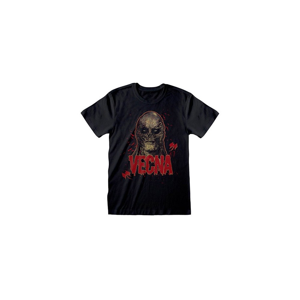 T-SHIRT STRANGER THINGS VECNA TAGLIA L HEROES INC