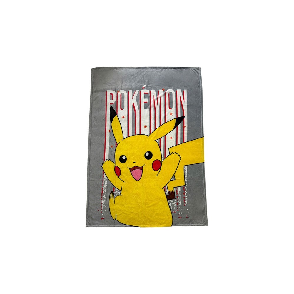POKEMON PIKACHU COPERTA IN PILE 130X180CM LYO
