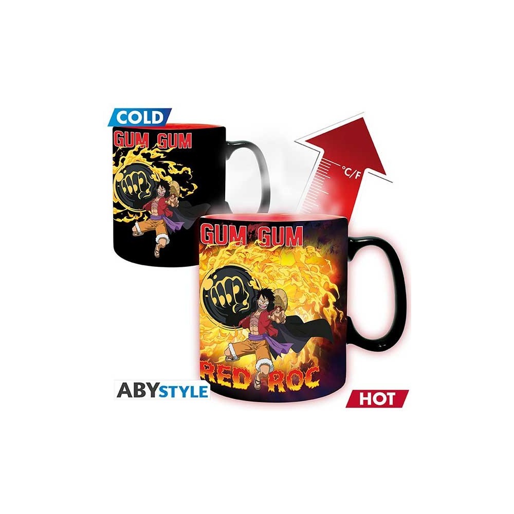 ONE PIECE LUFFY vs KAIDO TAZZA CAMBIACOLORE 460ML ABYSTYLE