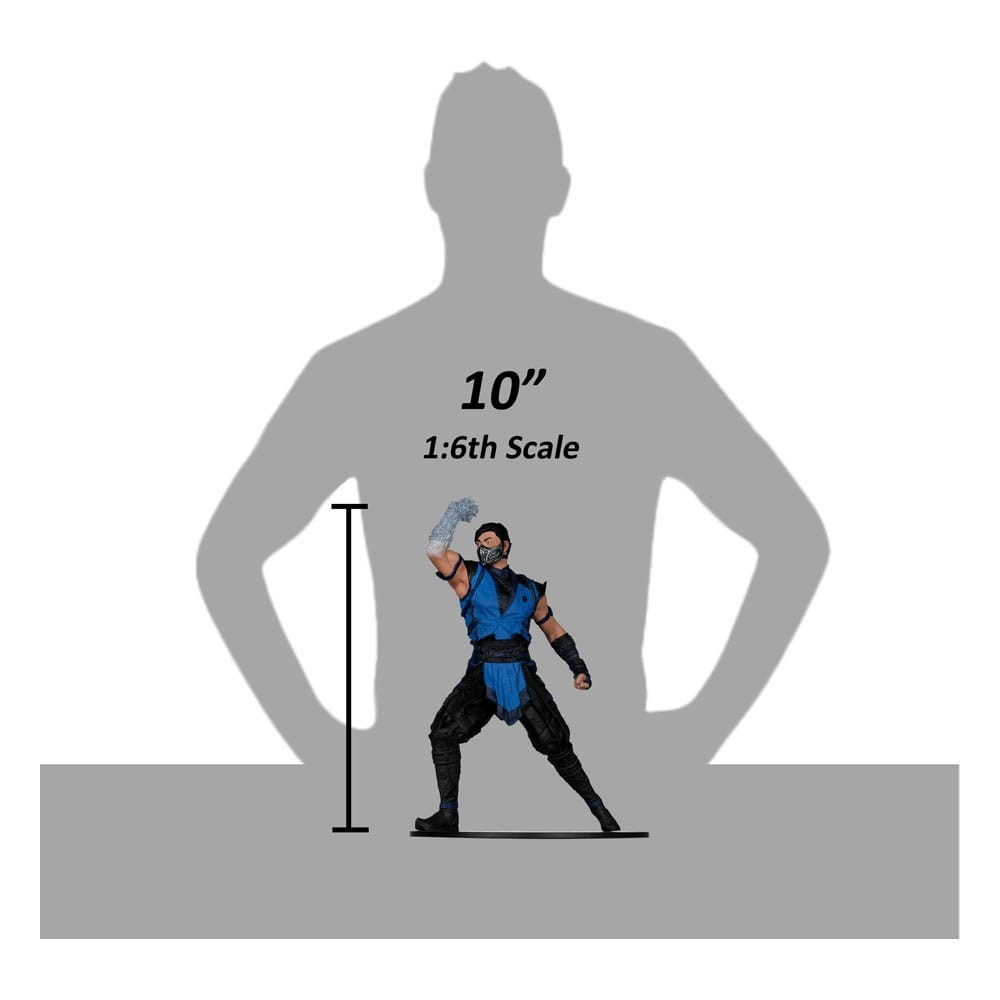 MORTAL KOMBAT 1 SUB-ZERO POSED STATUA 25CM FIGURE MC FARLANE