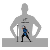 MC FARLANE MORTAL KOMBAT 1 SUB-ZERO POSED STATUE 25CM FIGURE