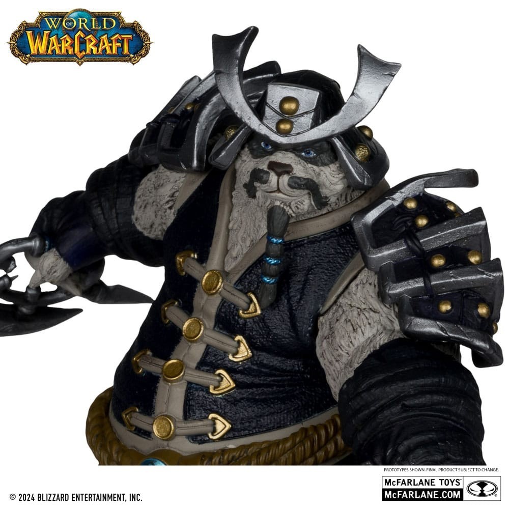 MC FARLANE WORLD OF WARCRAFT DWARF HUNTER & PANDAREN 2-PACK DELUXE ACTION FIGURE