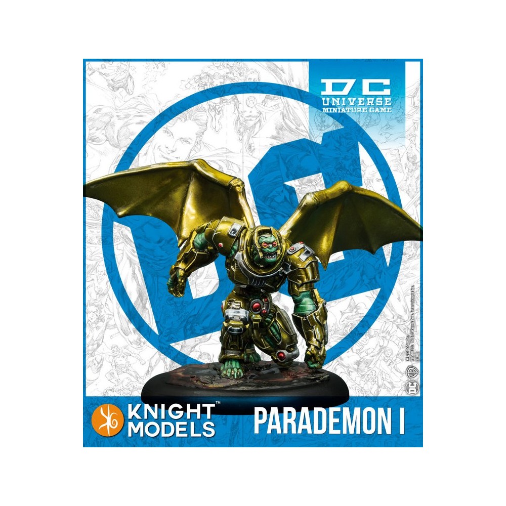 DC UNIVERSE MINIATURE GAME - STEPPENWOLF AND PARADEMONS MINI RESIN STATUE FIGURE KNIGHT MODELS