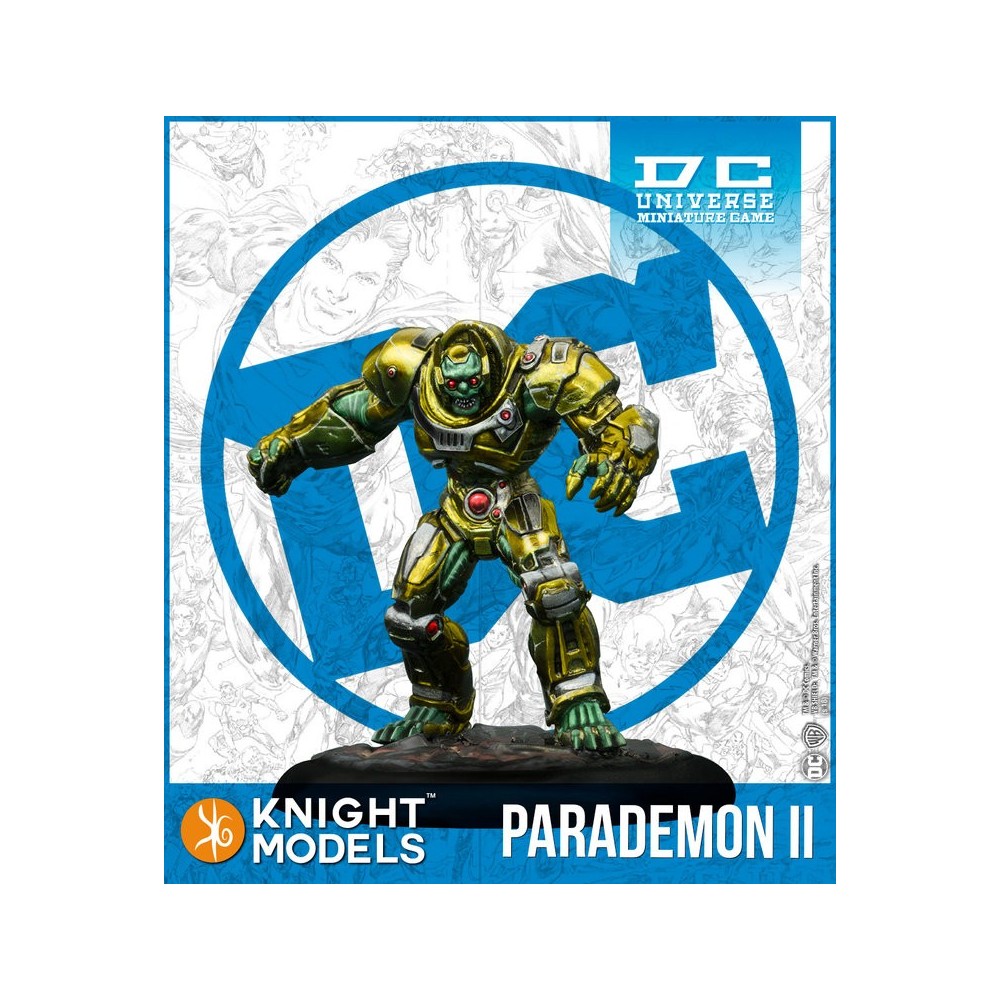 DC UNIVERSE MINIATURE GAME - STEPPENWOLF AND PARADEMONS MINI RESIN STATUE FIGURE KNIGHT MODELS