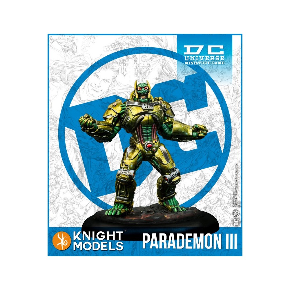 DC UNIVERSE MINIATURE GAME - STEPPENWOLF AND PARADEMONS MINI RESIN STATUE FIGURE KNIGHT MODELS