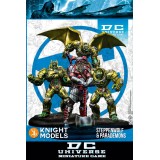 DC UNIVERSE MINIATURE GAME - STEPPENWOLF AND PARADEMONS MINI RESIN STATUE FIGURE KNIGHT MODELS
