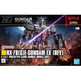 HIGH GRADE HG GUNDAM EX RFV 1/144 RX-78(G)E MODEL KIT GUNPLA ACTION FIGURE BANDAI