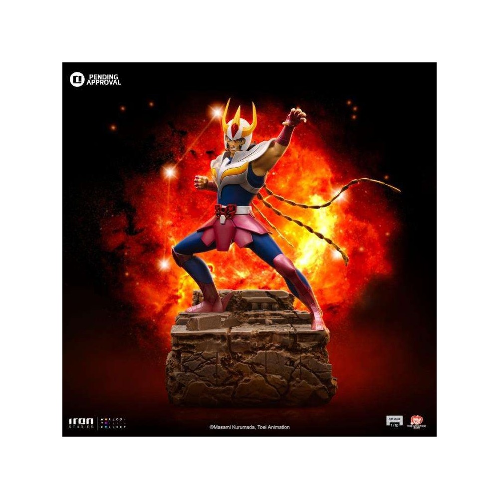 IRON STUDIOS SAINT SEIYA PHOENIX IKKI ART SCALE STATUE FIGURE