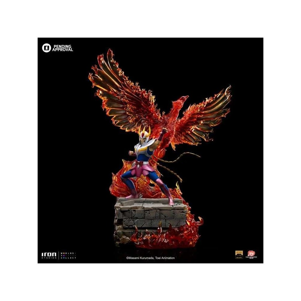 IRON STUDIOS SAINT SEIYA PHOENIX IKKI ART SCALE DELUXE STATUE FIGURE