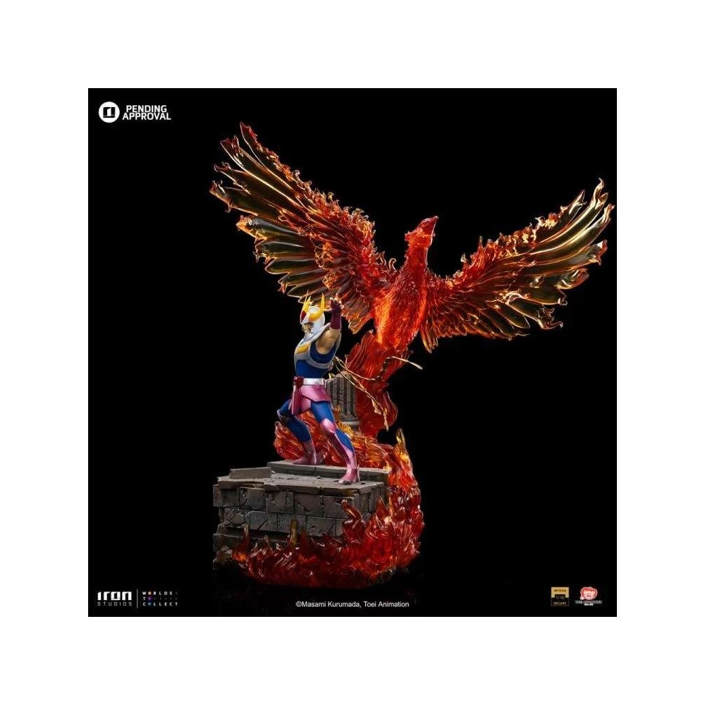 IRON STUDIOS SAINT SEIYA PHOENIX IKKI ART SCALE DELUXE STATUE FIGURE