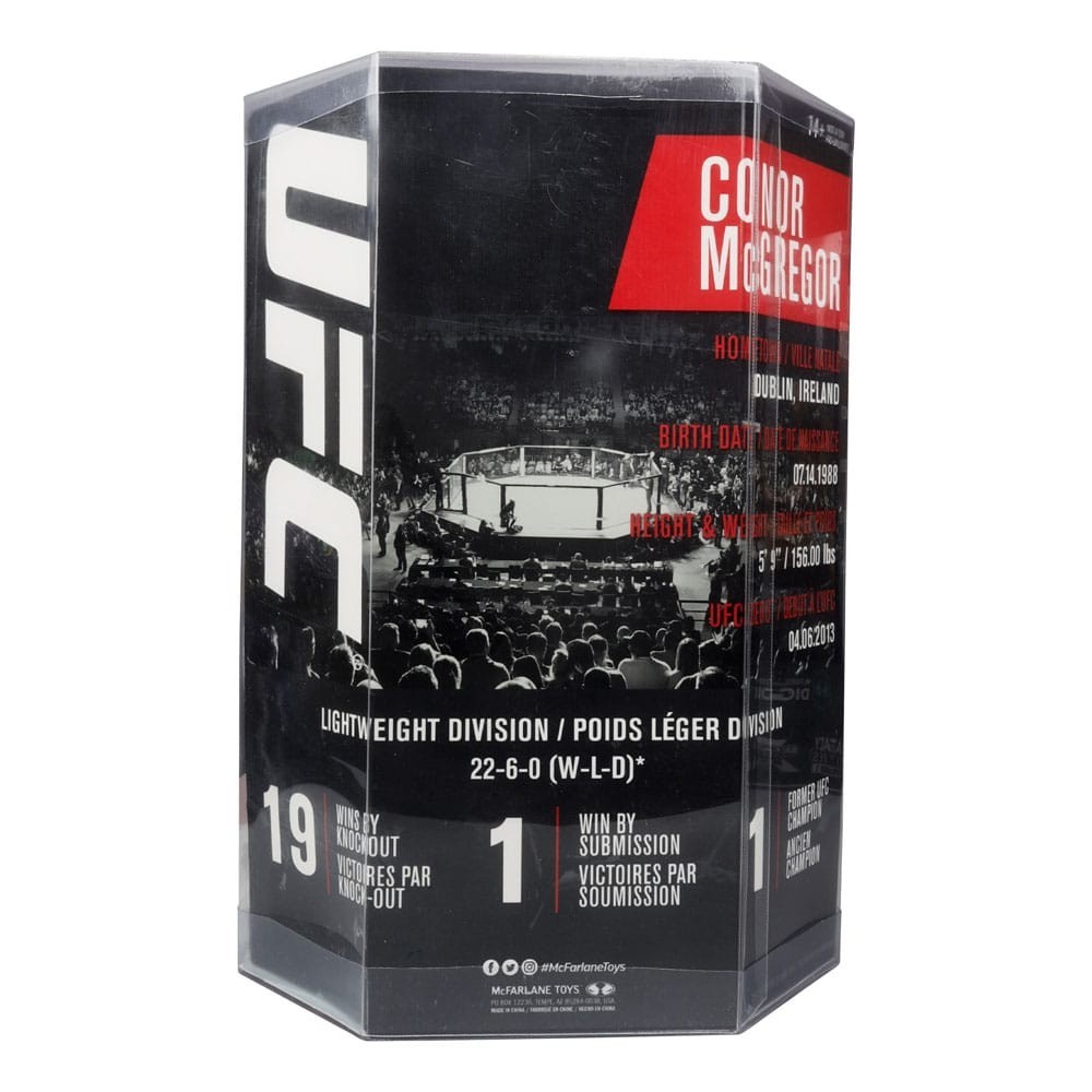 MC FARLANE UFC CONOR MCGREGOR POSED STATUE 18CM FIGURE