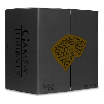 MC FARLANE GAME OF THRONES JON SNOW COLLECTOR BOX
