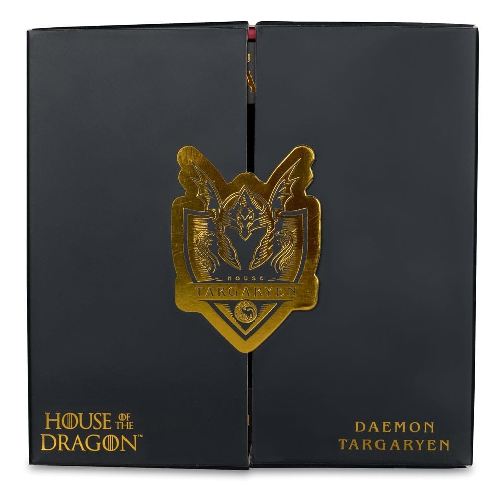 MC FARLANE HOUSE OF THE DRAGON DAEMON TARGARYEN COLLECTOR BOX