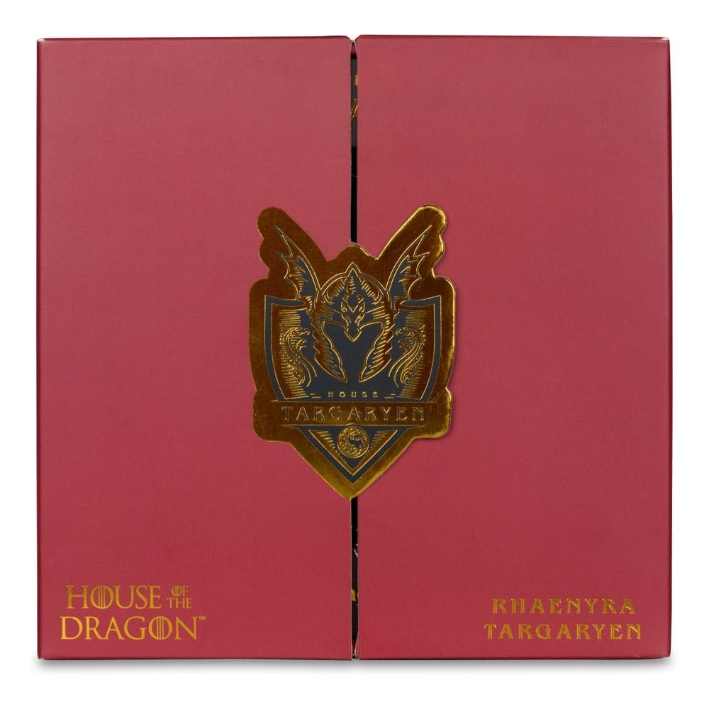 MC FARLANE HOUSE OF THE DRAGON RHAENYRA TARGARYEN COLLECTOR BOX