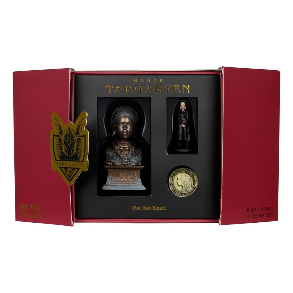 MC FARLANE HOUSE OF THE DRAGON RHAENYRA TARGARYEN COLLECTOR BOX
