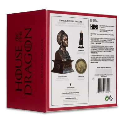 MC FARLANE HOUSE OF THE DRAGON RHAENYRA TARGARYEN COLLECTOR BOX