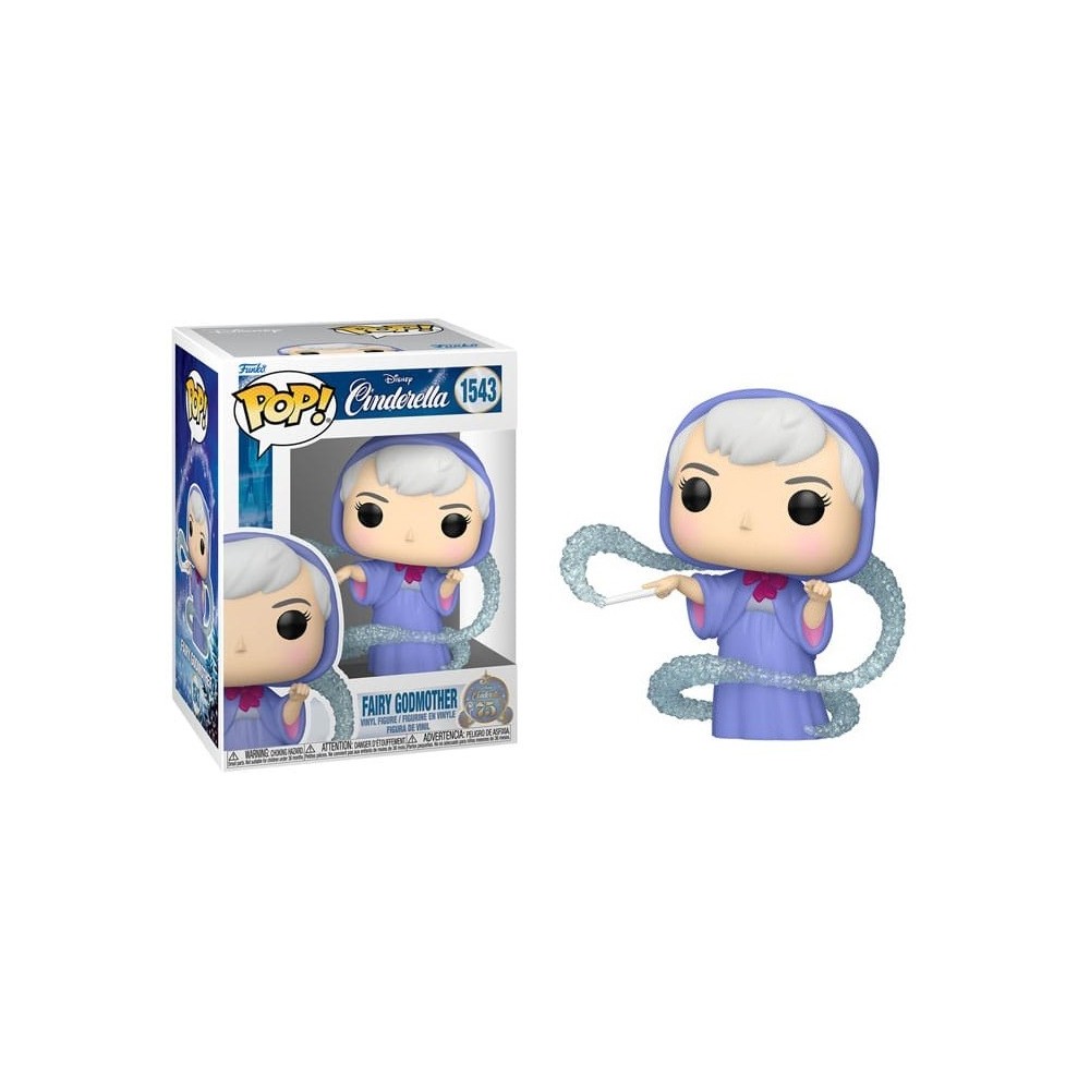 FUNKO FUNKO POP! DISNEY CINDERELLA FAIRY GODMOTHER BOBBLE HEAD FIGURE